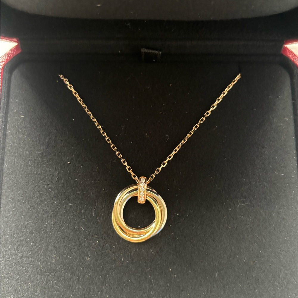 Cartier Trinity Neclace Diamond - Picture 2 of 7